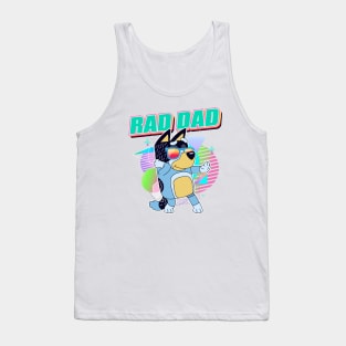 Rad Dad Bluey Fathers Day Tank Top